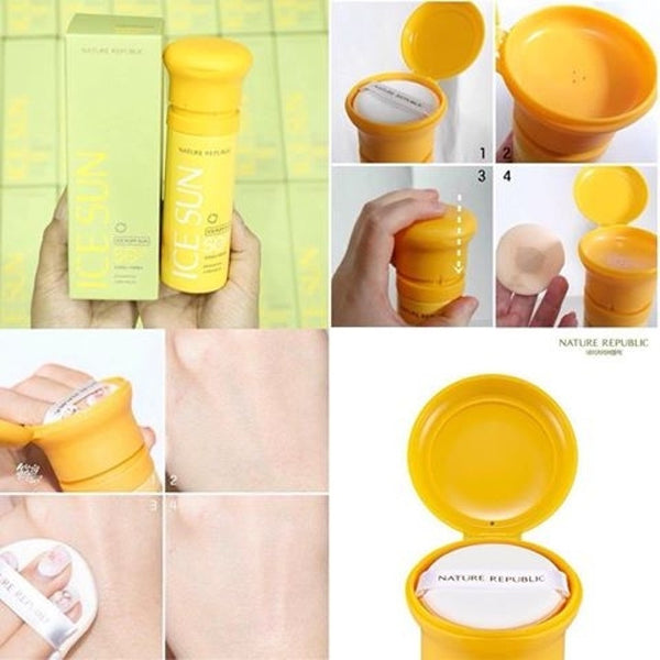 Kem chống nắng Nature Republic Ice Puff Sun SPF50+/PA+++